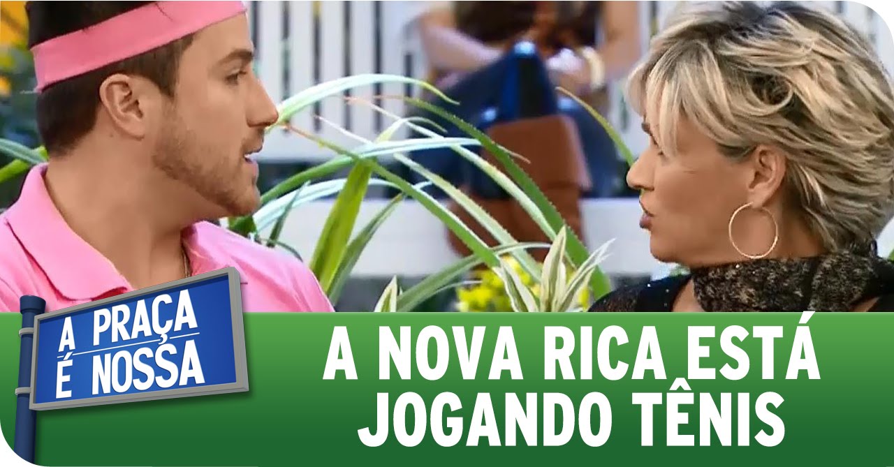 A Pra&ccedil;a &Eacute; Nossa (09/07/15) - A Nova Rica &eacute; a mais nova jogadora de t&ecirc;nis