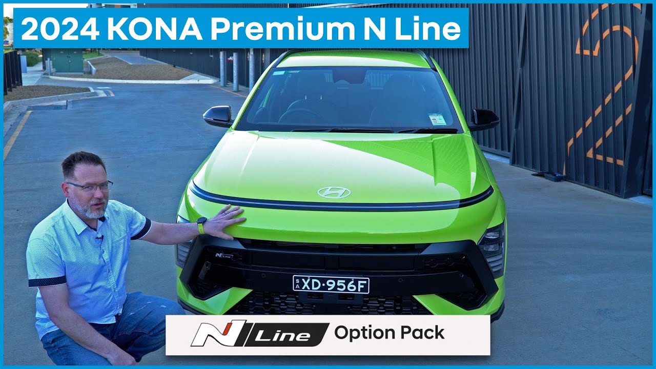 2024 Hyundai Kona Premium N Line Walk-Through in Neoteric Yellow! 🚙💛