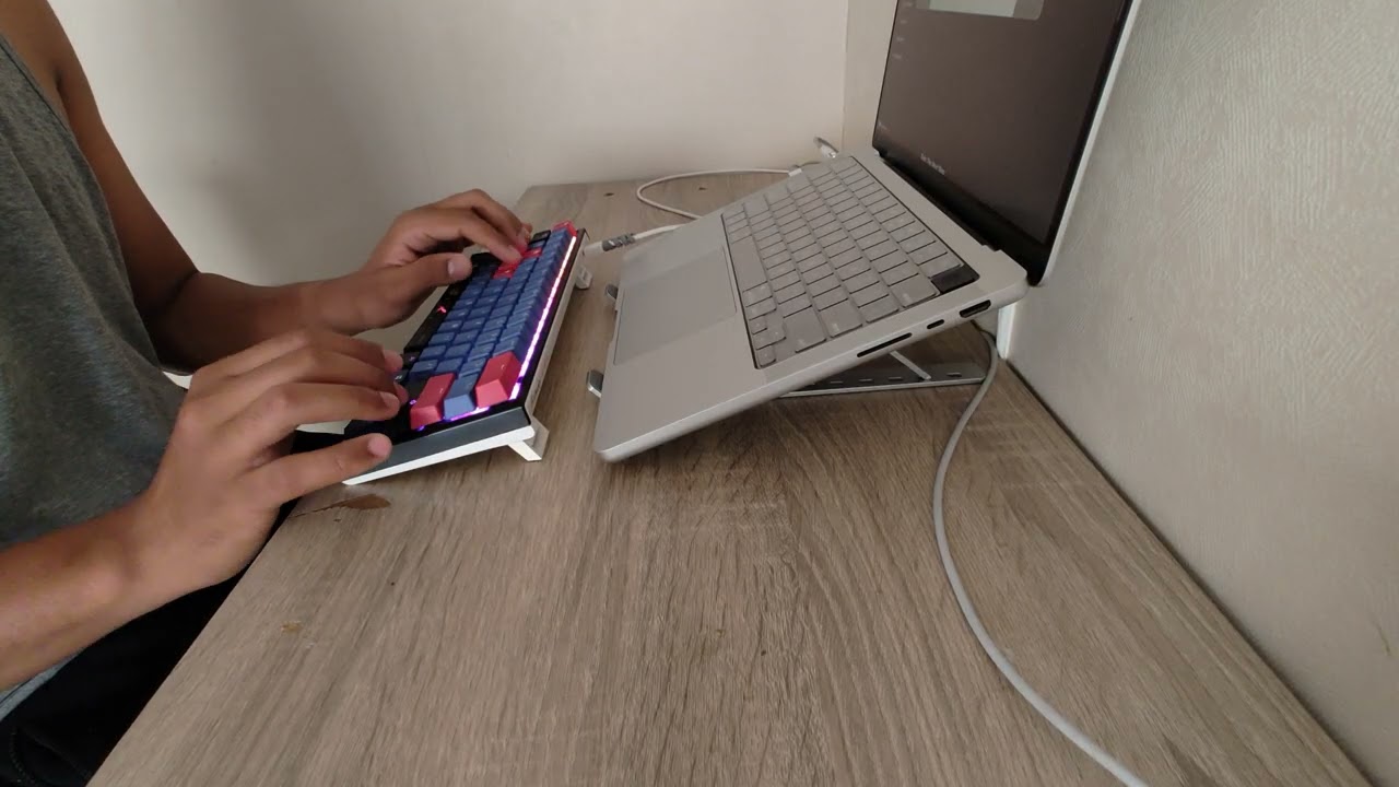 Ducky One 2 Mini Typing Test | Cherry MX Red (3 Minutes)