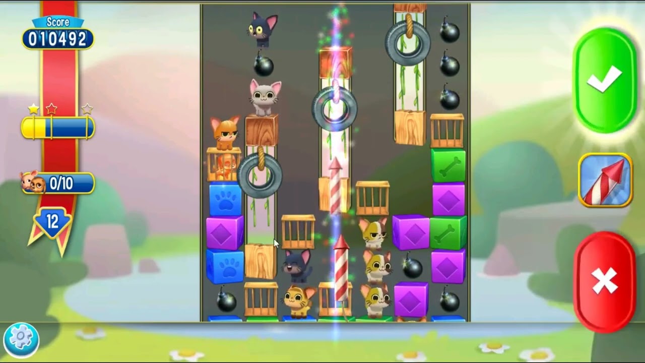 Pet Rescue Saga Level 6797 - NO BOOSTERS | SKILLGAMING ✔️