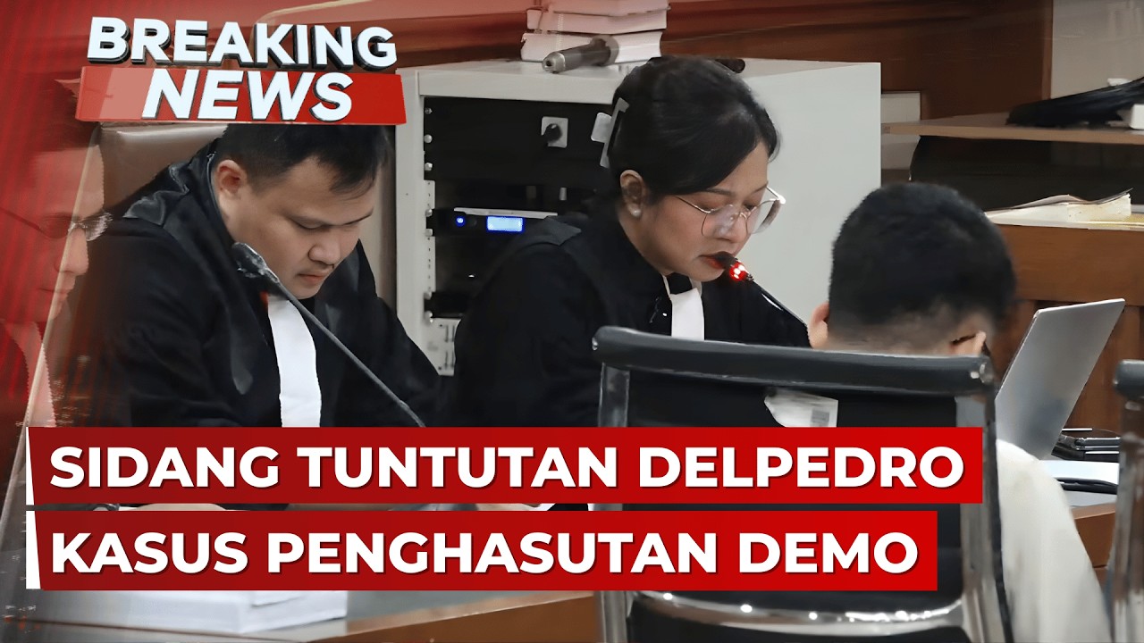 BREAKING NEWS - Sidang Tuntutan Delpedro Kasus Penghasutan Demo Agustus 2025