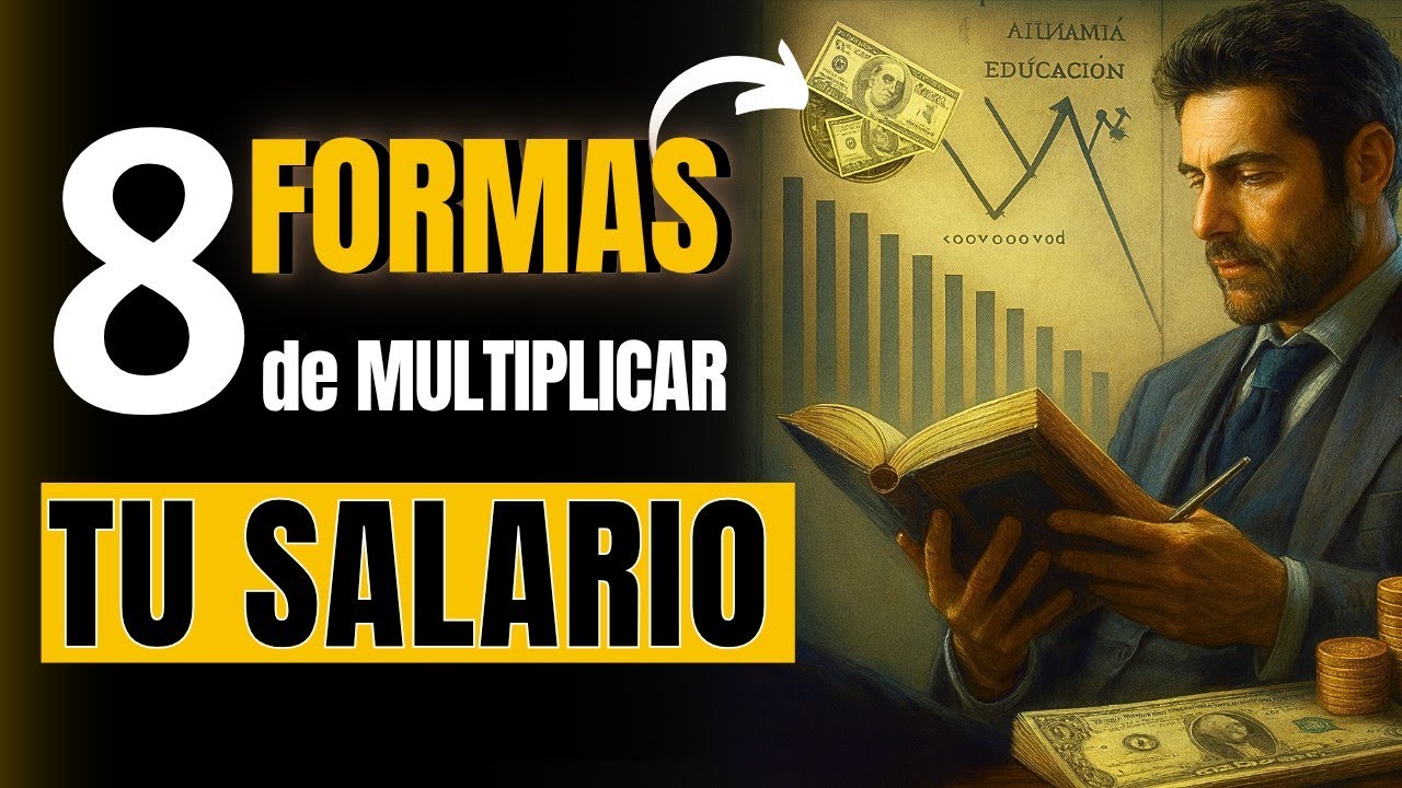 💸8 FORMAS  de MULTIPLICAR tu SALARIO 💰con tu sueldo mínimo  |ADN finanza