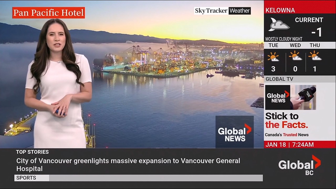 Yvonne Schalle - Global BC - Weather - Saturday, January 18, 2026.
