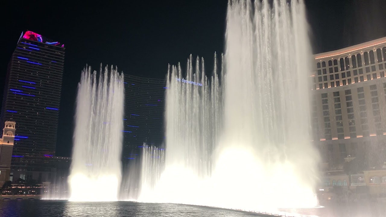 Winter games ( Bellagio fountains ) 2022 ( Covid 19 )
