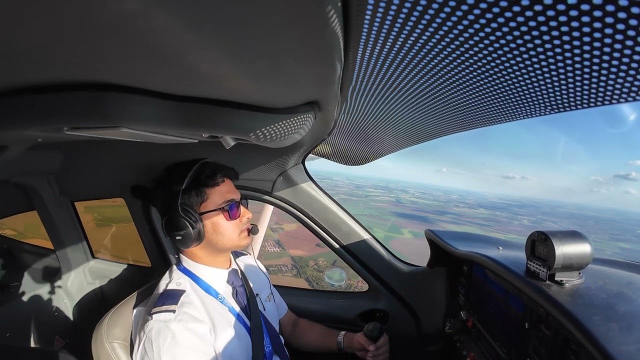 Stall recovery on Tecnam P2008JC