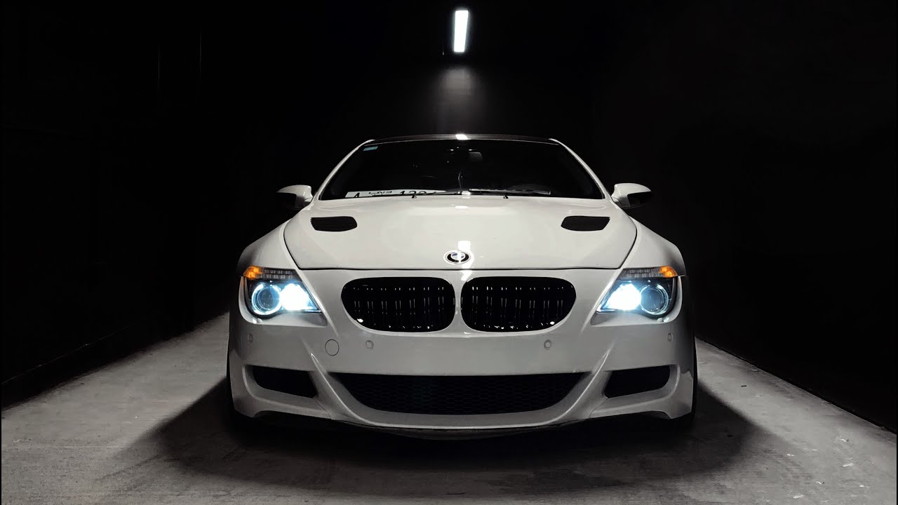E63 M6 V10 Cold start - Revs - Downshift