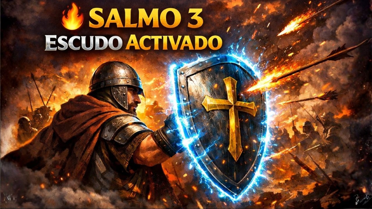 🔥 SALMO 3 — DIOS ES TU ESCUDO EN MEDIO DEL ATAQUE AHORA