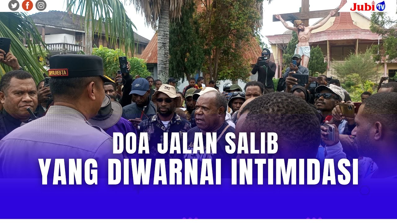 DOA JALAN SALIB YANG DIWARNAI INTIMIDASI