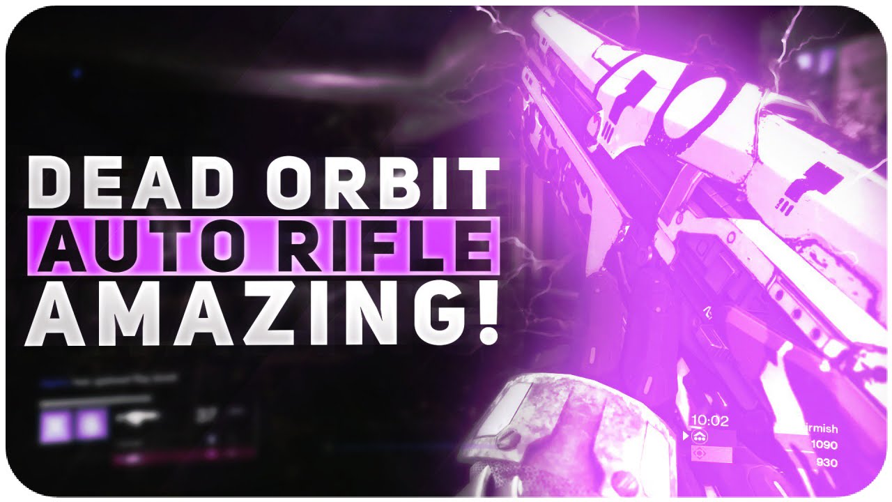 Destiny Dead Orbit Auto Rifle is AMAZING // Extremophile 011 Rise of Iron Auto Rifle