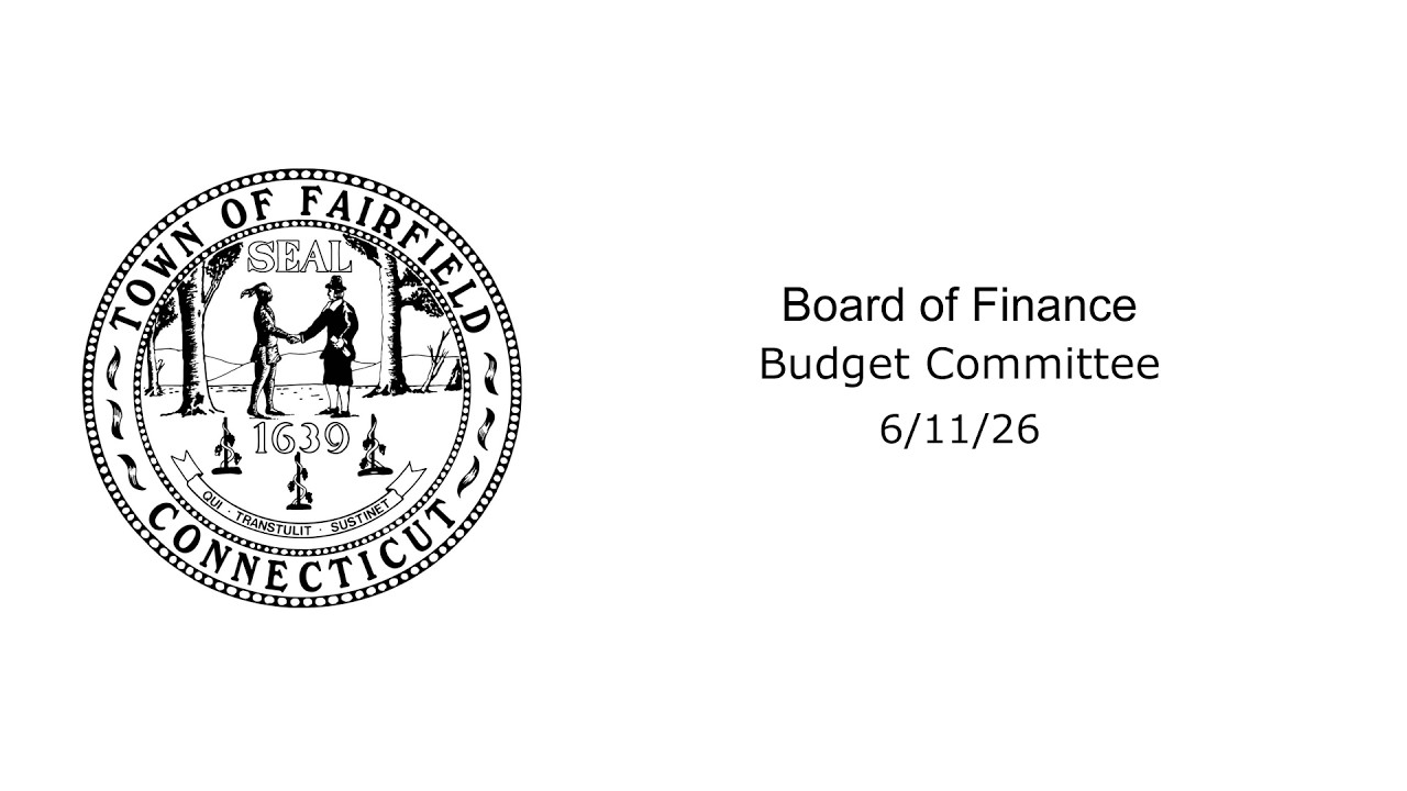 06/11/26 Board of Finance - Budget Committee Special Meeting