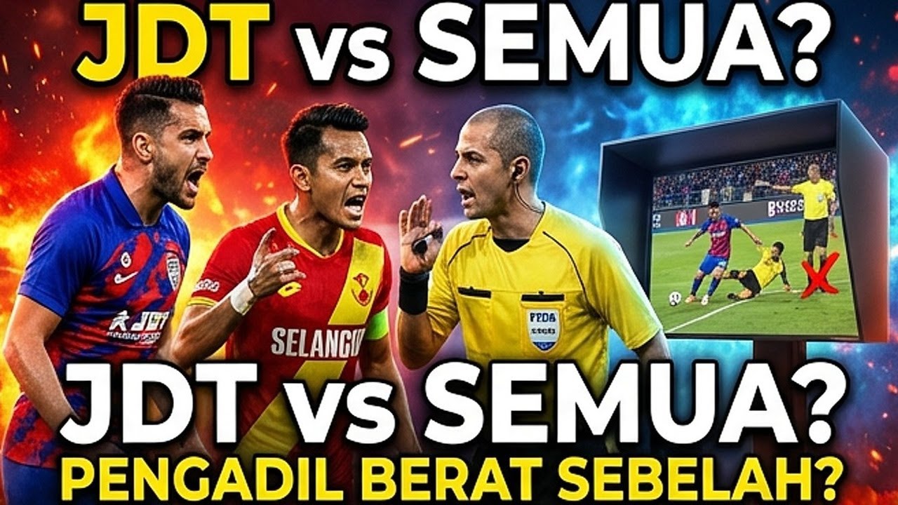 Isu Pengadil & JDT: Kesilapan Individu atau Masalah Sistemik Liga Malaysia?