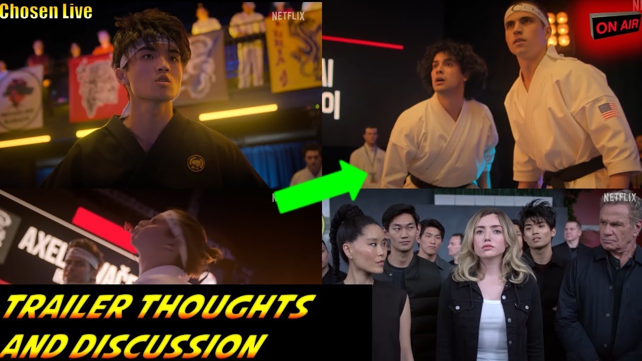 WHAT DID YOU GUYS THINK OF THE COBRA KAI SEASON 6 PART 2 TRAILER?