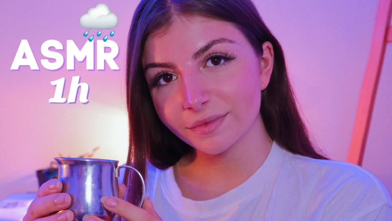 ASMR FRANÇAIS | Une vidéo à regarder quand tu es triste (1h version + pluie) 🌧