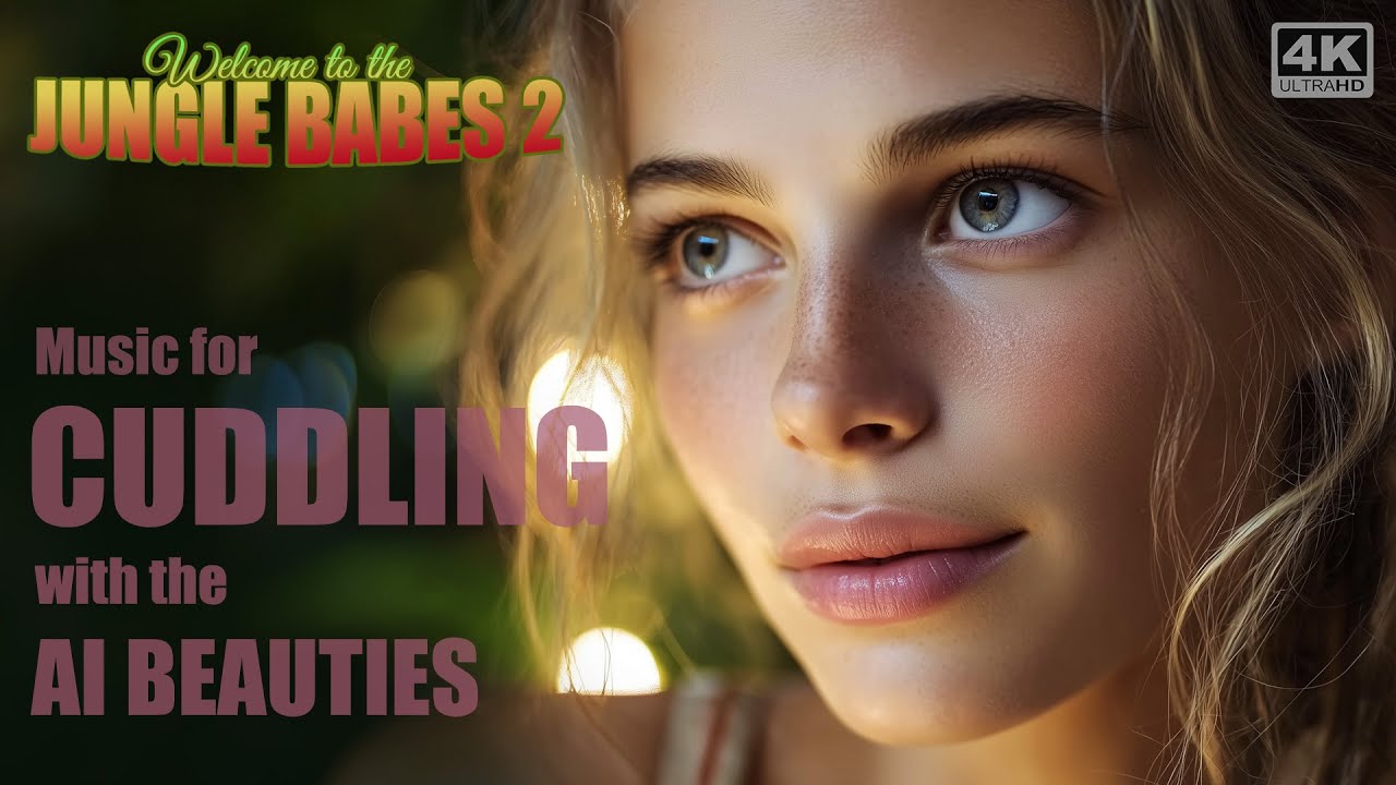 My Heart Belongs to You  &ndash; Jungle Babes 2 | AI Beauty in Slow Motion 4K