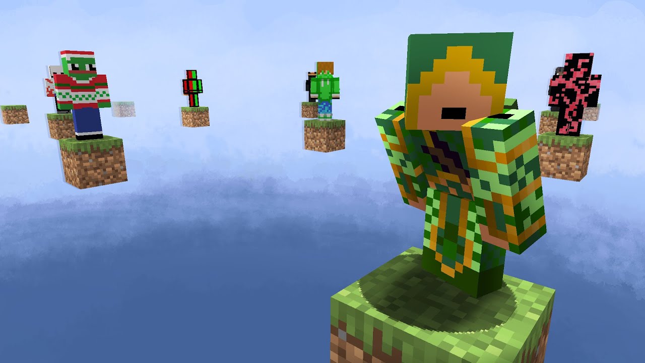 50 игроков 1 Block Battle