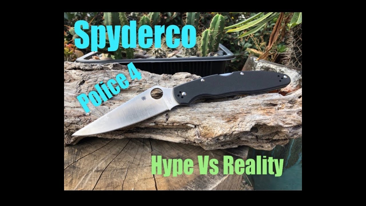 Spyderco Police 4: Шум против реальности