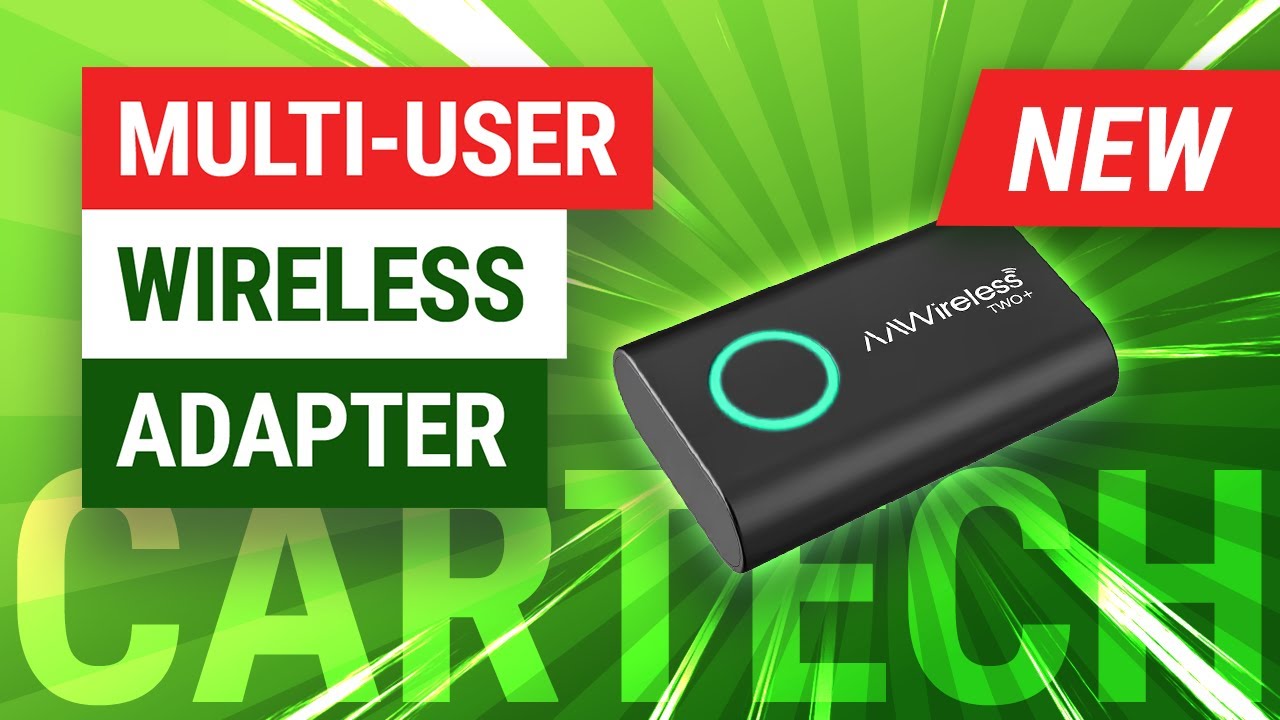 AAWireless TWO+ Review – The Best Multi-User Wireless CarPlay Adapter?