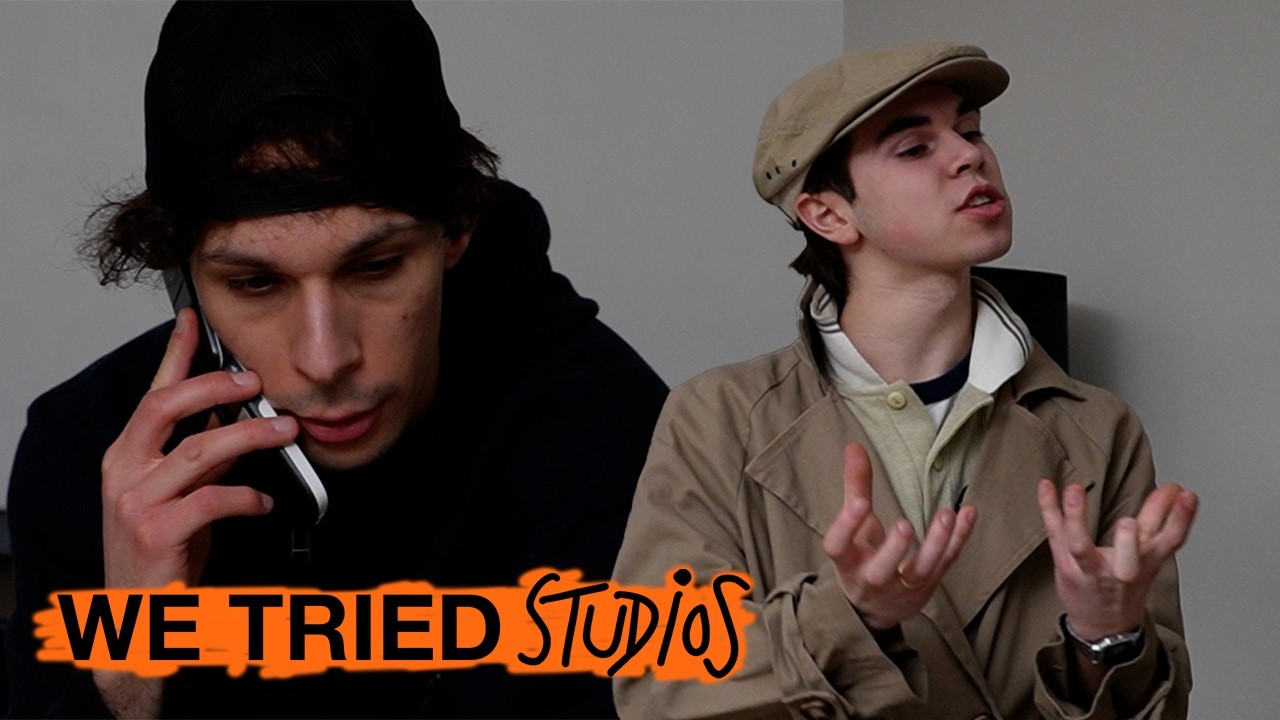 We improvised a sketch in ONE take