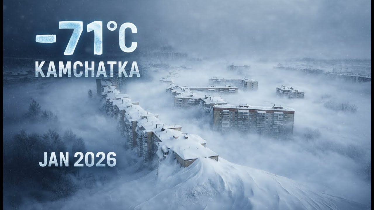 Surviving −71°C in Kamchatka During Extreme Snowfall | January 2026