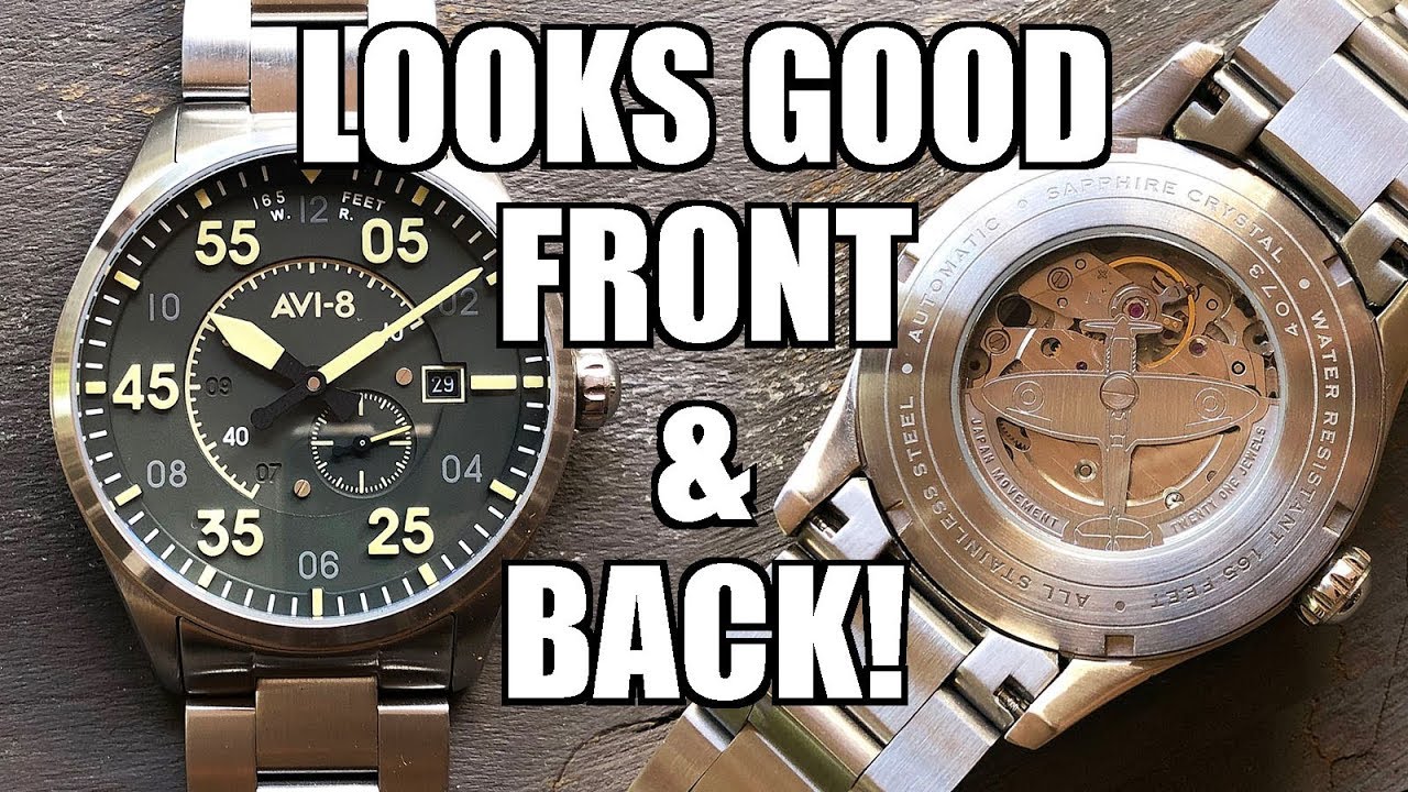 Ooh Pretty Rotor! AVI-8 Spitfire Type 300 Automatic (AV-4073) - Perth WAtch #316