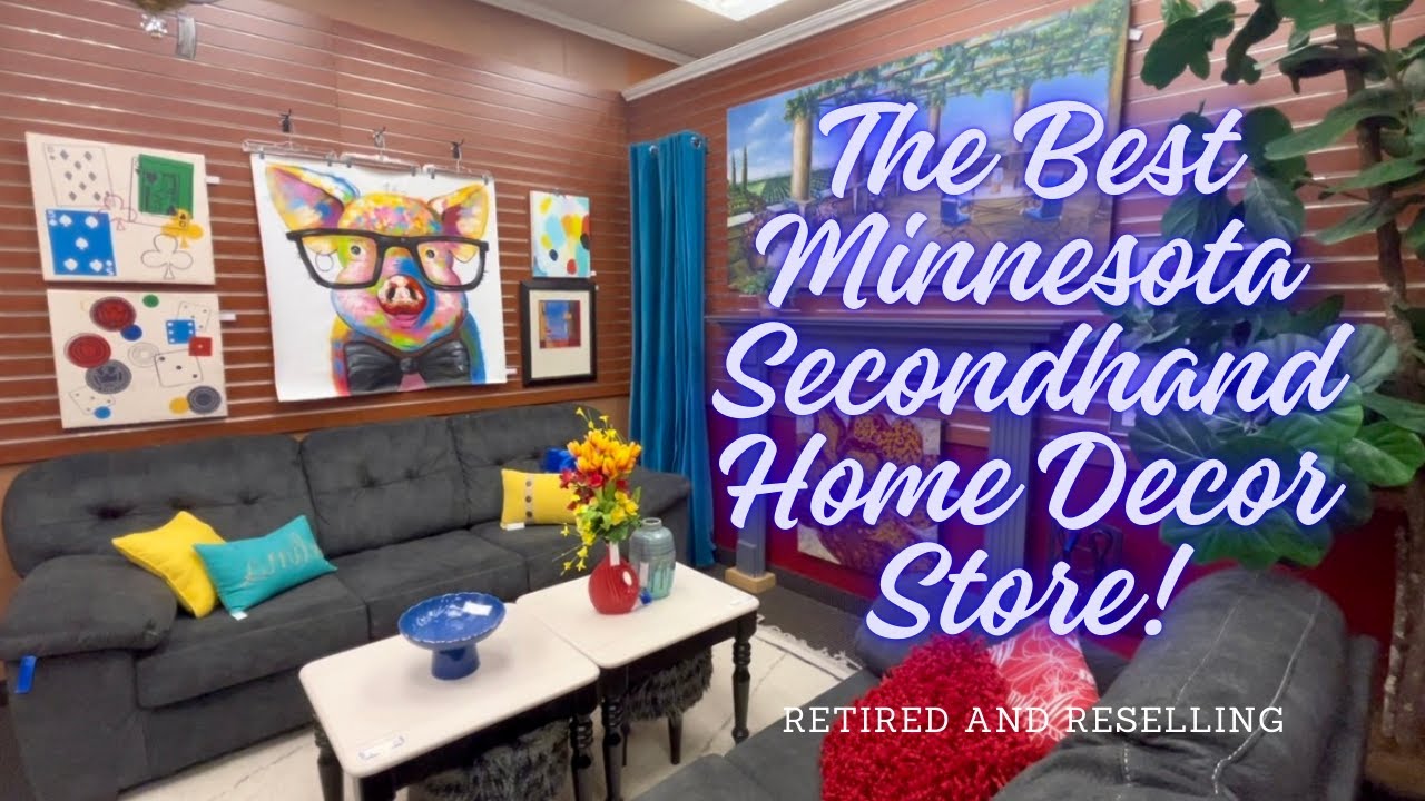 Minnesota Consignment Shopping: Thrift With Me at Turnstyle - Upscale Home Furnishings Resale Store
