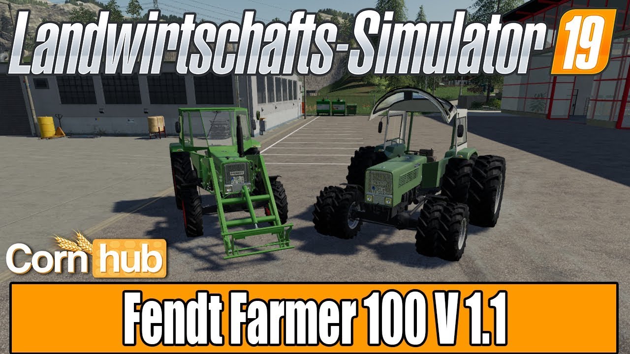 LS19 Modvorstellung - Fendt Farmer 100  V 1.1 - LS19 Mods