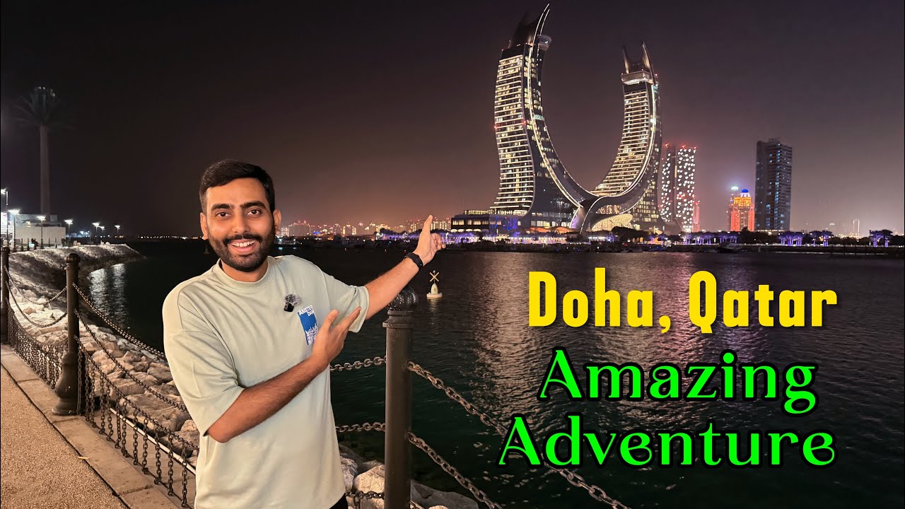 Visit DOHA QATAR with us, Ep: 1 🥰 #doha #qatar #lusail 