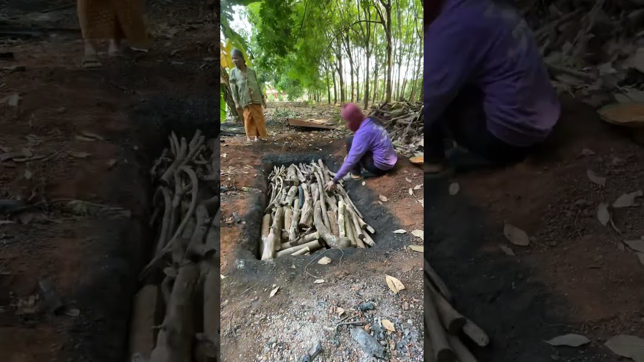 burn charcoal