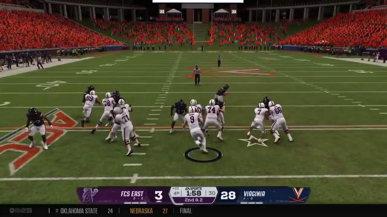 USDA CFB 26 KML UVA vs FCS