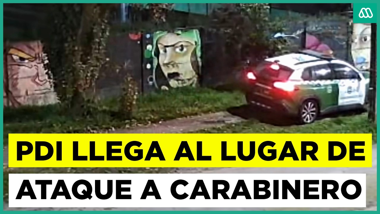 Carabinero baleado: PDI confirma que hay 