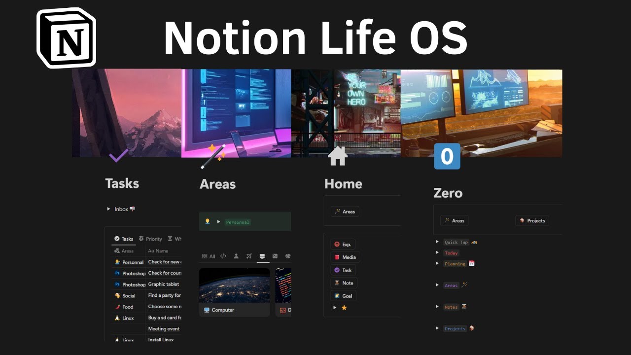 Notion Life OS - Best Second Brain System (complete guide)