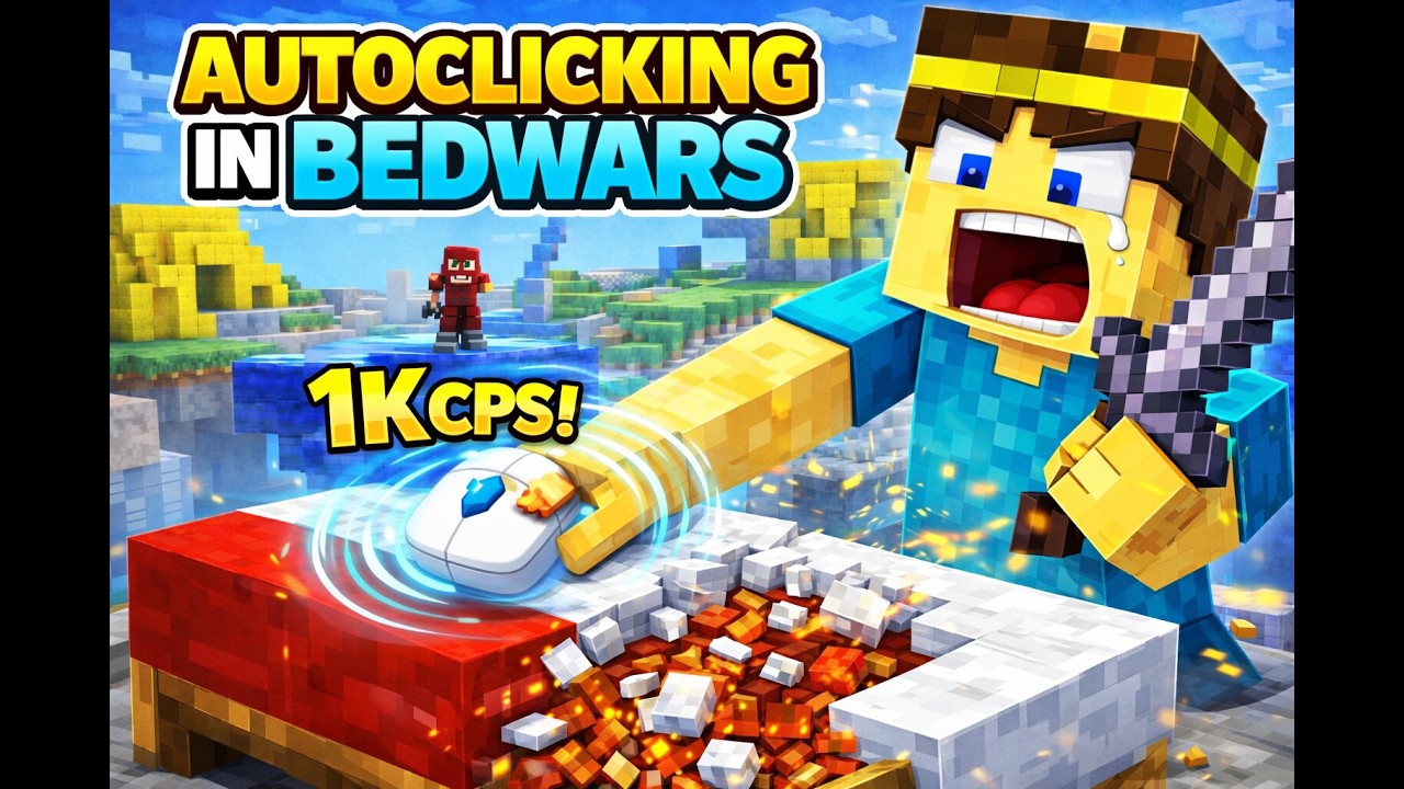 Bedwars With an Auto-Clicker = Absolute Chaos