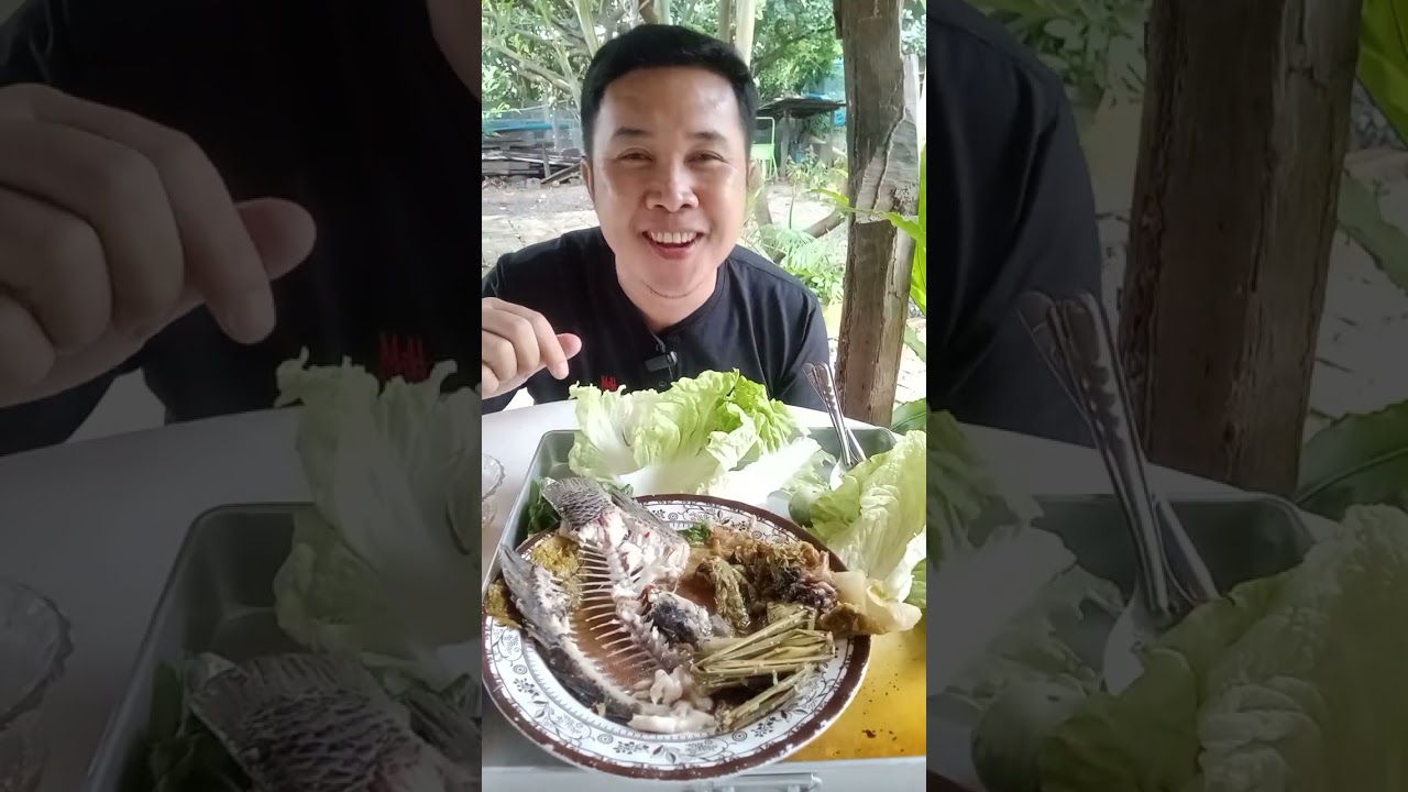 EP.4 ปลาเผาทรงเครื่อง ผักสด พร้อมน้ำจิ้ม รสเด็ด🌶️🌶️🌶️