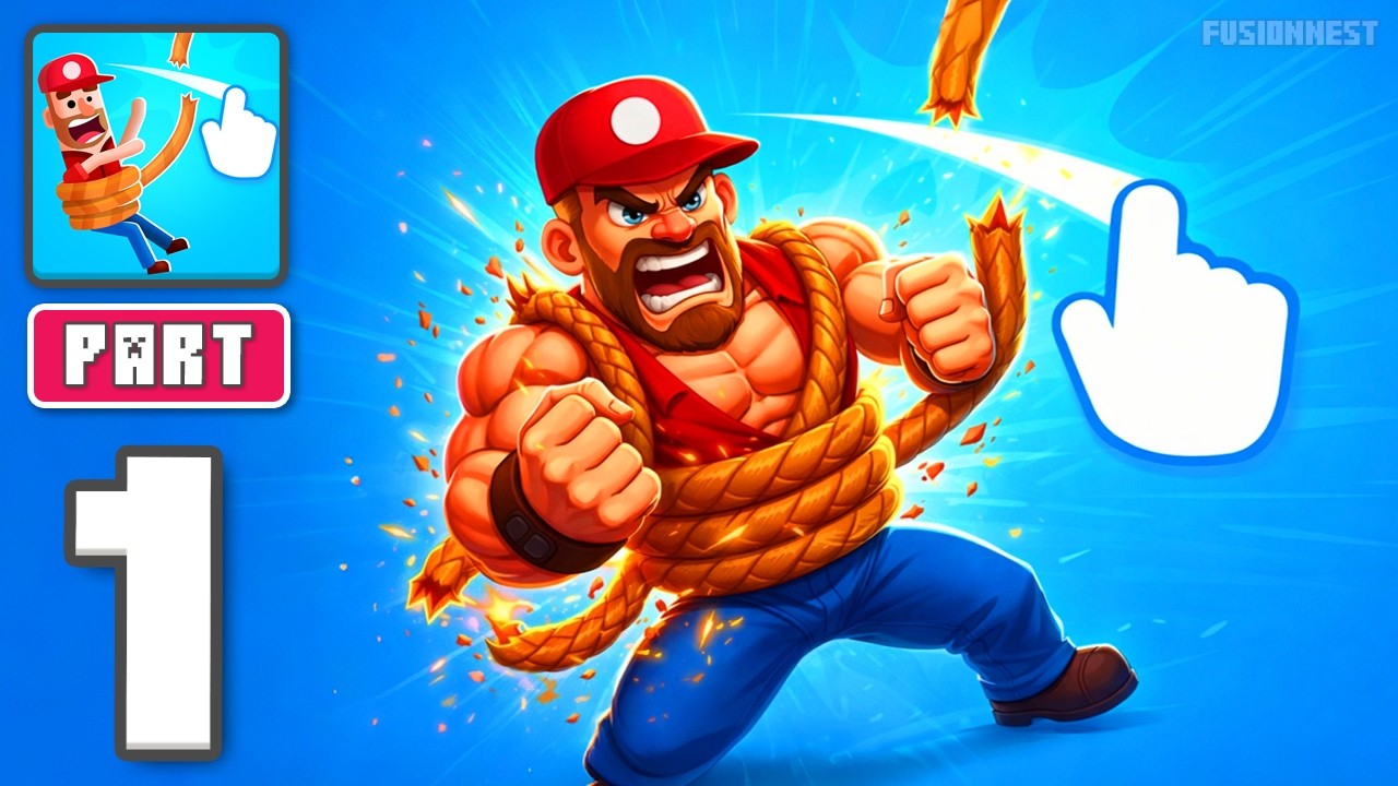 Save the Masters - Gameplay Walkthrough Part 1 - Rescue The Trapped Heroes (iOS, Android)