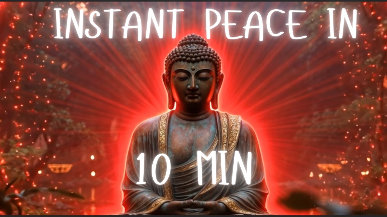 (NO ADS) Instant Peace in 10 Minutes: 432Hz Deep Healing Meditation for Anxiety & Stress Relief 🧠✨