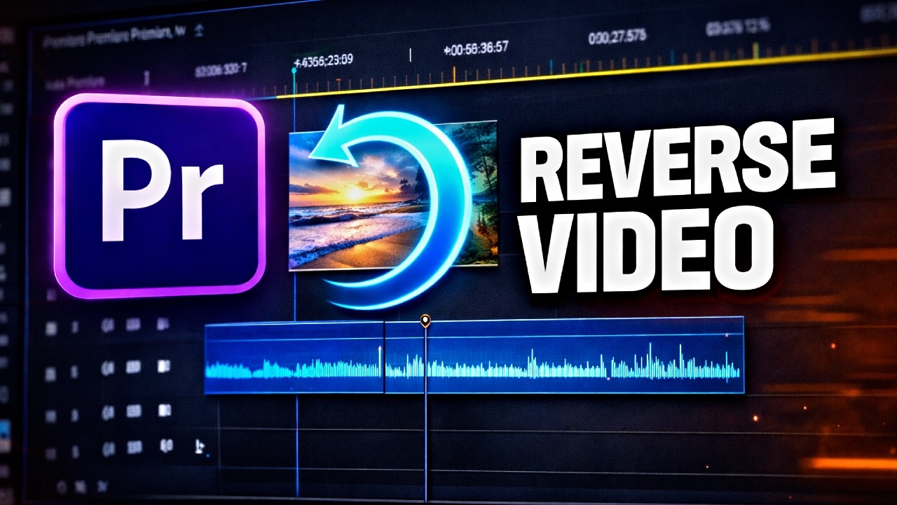 How to REVERSE VIDEO in Premiere Pro (Beginners Tutorial) | Editing Simplified