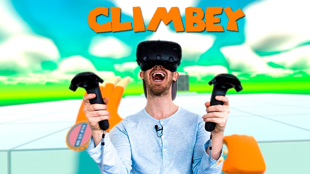 CLIMBING IN VR! | Climbey - HTC Vive Gameplay