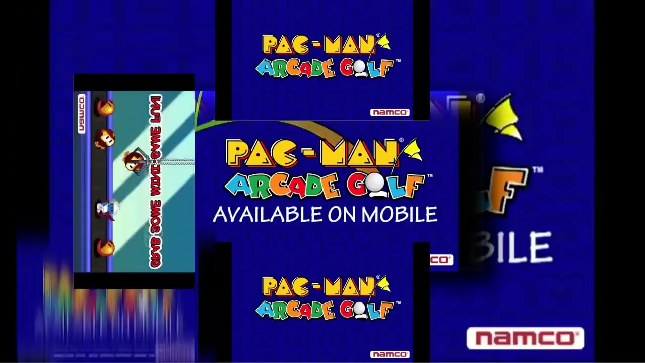 (REUPLOADED) (YTPMV) PAC MAN Arcade Golf mobile game Scan