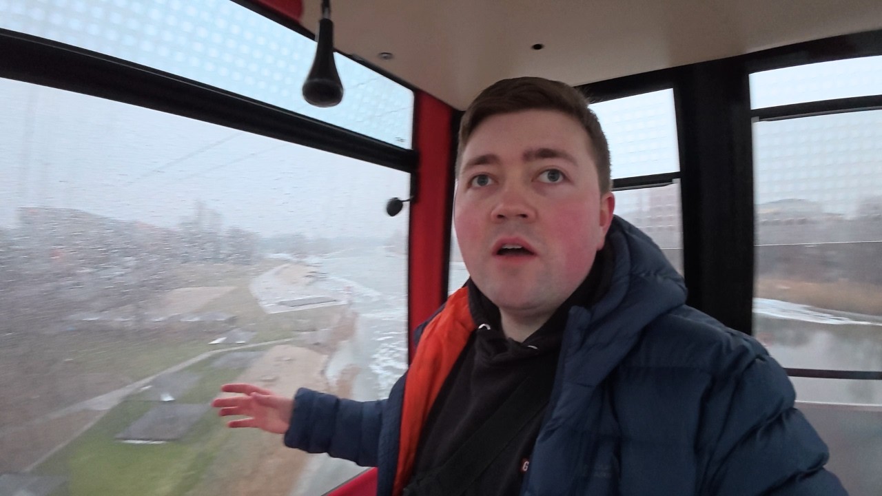 Riding the Cable Car in Wrocław 🇵🇱