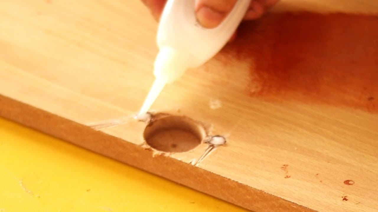 Repairing Holes with Super Glue and Cotton (A DIY Solution)