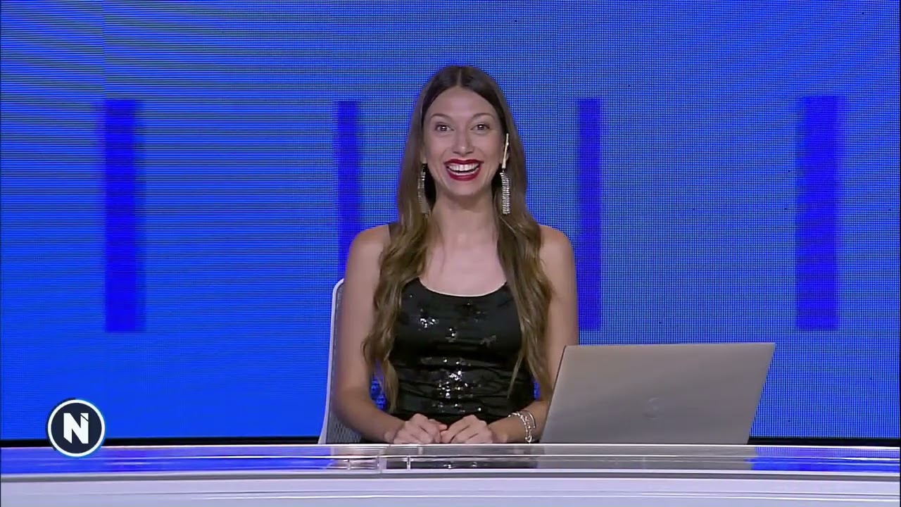 Mia y la emocion por conocer a DiMaría ► TELEFE ROSARIO