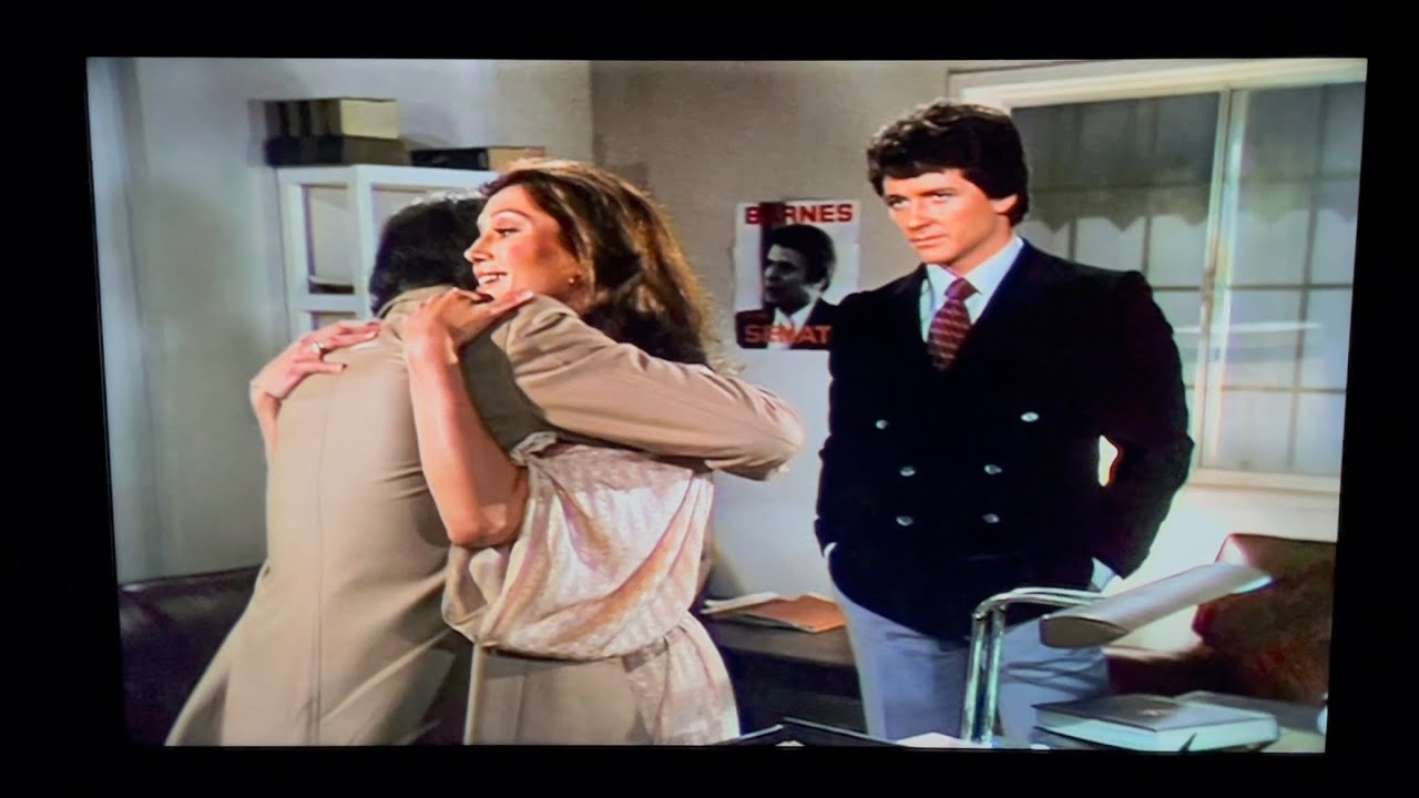 Dallas: Cliff and Pam make up.