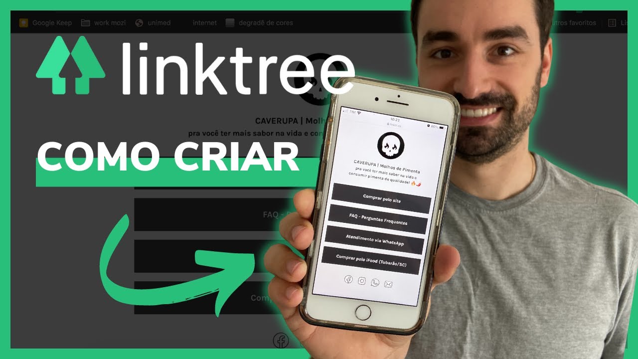 Linktree: como colocar LINK NA BIO do Instagram