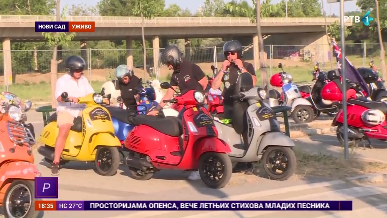 Vespa skup u Novom Sadu