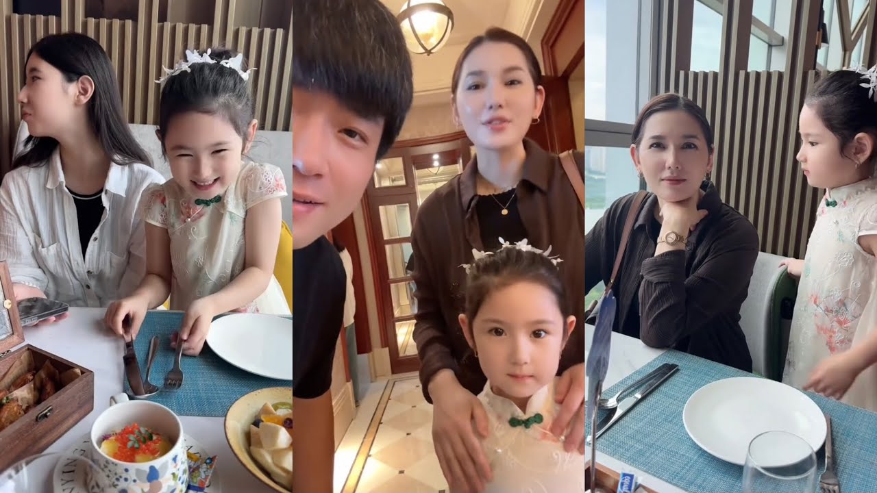 中俄家庭第一次出门吃饭不带上儿子，俄罗斯老婆感觉年轻了十岁！
