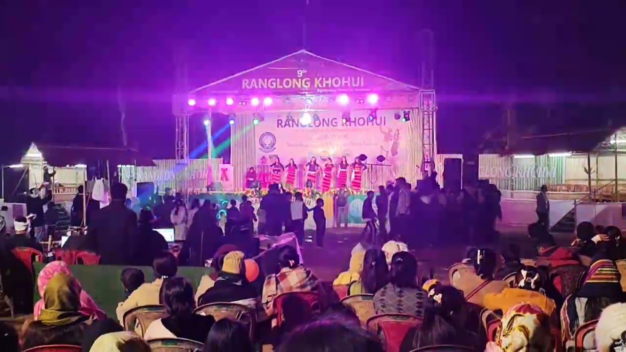 9th Ranglong khohui 2026 Traditional dance Performance Vomthat branch.