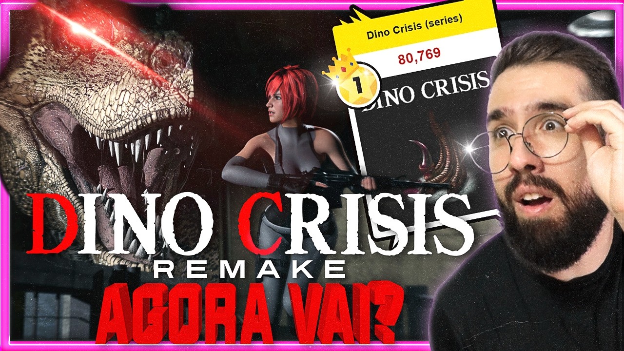 DINO CRISIS REMAKE &eacute; o MAIS PEDIDO em pesquisa da CAPCOM