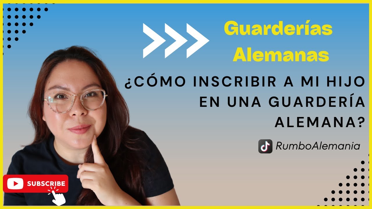 👉Guarderías Alemanas/ Cómo inscribir a mi hijo en una guardería alemana✅