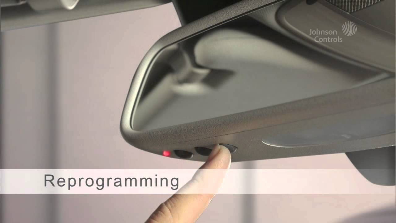 HomeLink Mercedes Instructions (English)