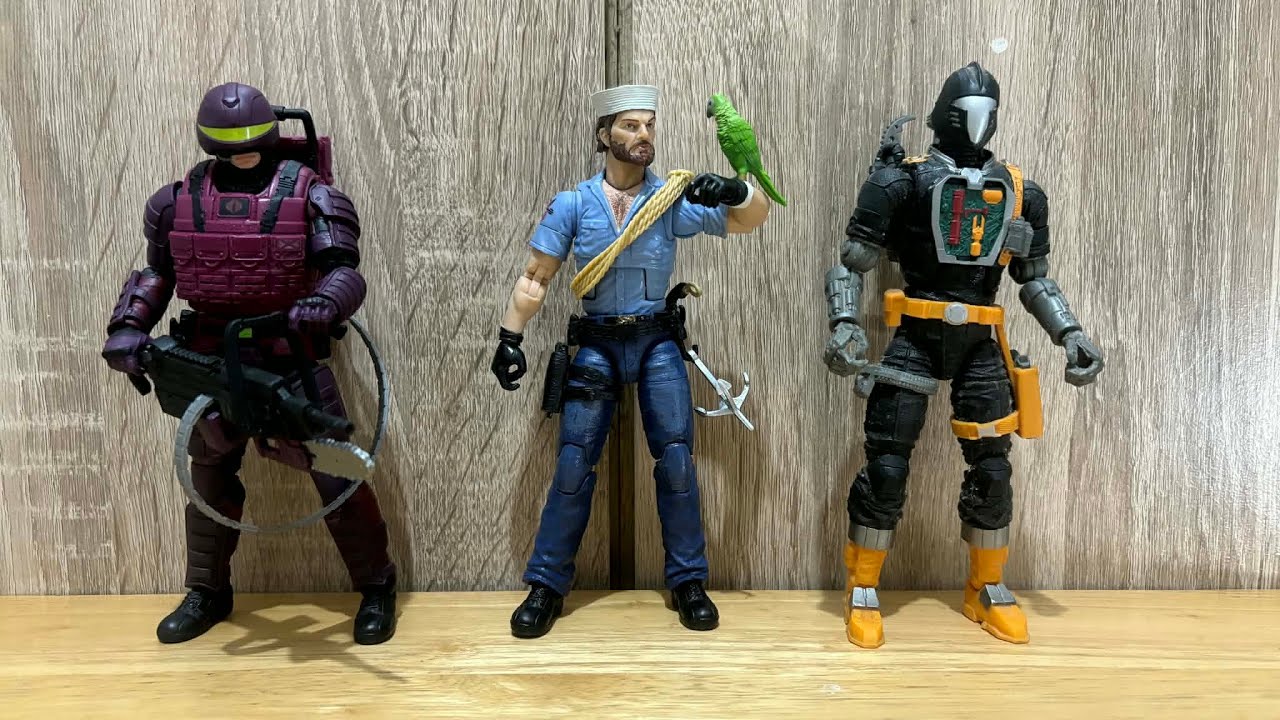 Unbagging of G.I.Joe Classified Series Shipwreck.